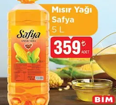 SAFYA MISIR YAĞI 5 L